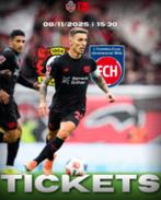 Bayer Leverkusen - FC Heidenheim Tickets, Tickets en Kaartjes, Sport | Voetbal, Losse kaart, Twee personen, November, Buitenland