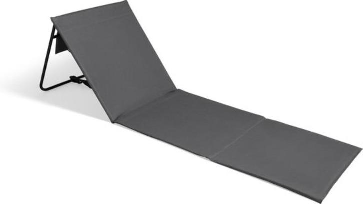 Intimo Strandmat - 2 Stuks - Grijs - 100x51x41, Tuin en Terras, Ligbedden, Nieuw, Overige materialen, Inklapbaar, Ophalen