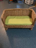 Degelijk rieten bankje voor kinderen /honden / kattenmand, Kinderen en Baby's, Ophalen, Gebruikt, Overige typen