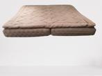 2 matrassen en BJX luxury topper van Hastens, Huis en Inrichting, Slaapkamer | Boxsprings, Ophalen, Bruin, Tweepersoons, Zo goed als nieuw