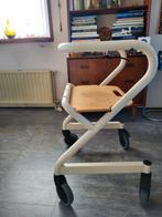 Saljol Page rollator en trippelstoel roomwit 52 cm, Ophalen of Verzenden, Zo goed als nieuw