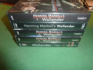 Wallander Volume 1, 2, 3, 4 en 5 dvd-box Totaal 32 dvd's beschikbaar voor biedingen