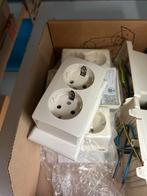 6x Niko Hydro Dubbele Wandcontactdozen Opbouw, Hobby en Vrije tijd, Elektronica-componenten, ., Nieuw, Ophalen of Verzenden, .