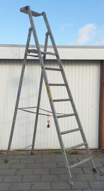 Gebruikte Trap met Bordes, Doe-het-zelf en Verbouw, Ladders en Trappen, Ophalen, Gebruikt, 2 tot 4 meter