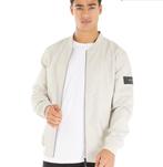 Heren Bomberjack - Lichtbeige, Ophalen, Maat 48/50 (M), Avant, Beige