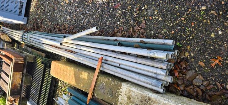 Gaas hekwerk 90 meter 150cm gaas en dan nog 30 prikkeldraad, Tuin en Terras, Tuinhekken en Hekwerk, Zo goed als nieuw, Gaashekwerk