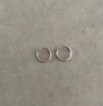 Zilveren (925) Oorringen / Creolen / Hoops 15 mm. ø, Hangers, Ophalen of Verzenden, Zo goed als nieuw, Zilver