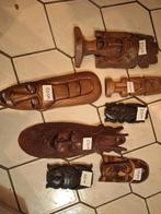 Afrikaanse Houten Beelden Collectie, Ophalen of Verzenden