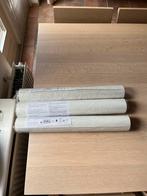 Univliesbehang Visgraat - 3 Rollen, Huis en Inrichting, Ophalen of Verzenden, Minder dan 10 m², Wit
