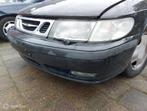 Voorbumper bumper zwart Saab 900 Cabrio 2.3 SE 32016239, Gebruikt, Voor, Ophalen of Verzenden, Saab