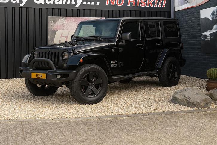 Jeep Wrangler 3.8-BLACK URBAN SAHARA EDITION, Auto's, Jeep, Bedrijf, Te koop, Wrangler, Benzine, SUV of Terreinwagen, Automaat