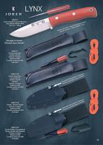 Joker BS9 LYNX TACTICAL AND HUNTING AND SURVIVAL KNIVES, Nieuw