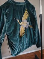 Rituals Yoga S Velvet Jasje met Kraanvogel, Rituals Yoga S, Ophalen of Verzenden, Zo goed als nieuw, Groen