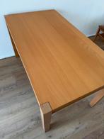 Eetkamer set met 6 stoelen, Ophalen, Gebruikt, 100 tot 150 cm, Eikenhout