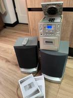Microset Nikkei Radio/casette/MP3/CD+ 2 speakers Philips, Ophalen, Philips, Gebruikt, Tuner of Radio