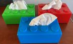 3x tissue bouwsteen dozen, Ophalen, Zo goed als nieuw, Overige typen