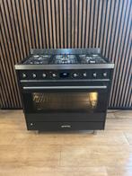 Zeer nette staat Smeg Fornuis 90 cm breed (Gratis bezorgen), 5258sh, Ophalen of Verzenden, Zo goed als nieuw, Energieklasse A of zuiniger