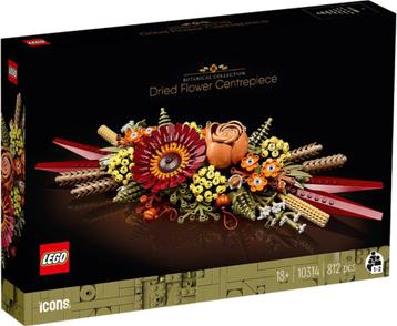 Nieuwe Lego 10314 Dried Flower Centrepiece beschikbaar voor biedingen