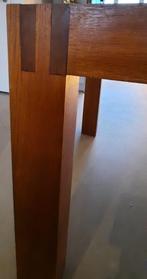 Moderne eettafel / tuintafel, Huis en Inrichting, Tafels | Eettafels, Ophalen, Gebruikt, Eikenhout, 50 tot 100 cm