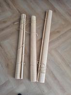 Bamboe rolgordijnen - Natuurlijke uitstraling, Huis en Inrichting, Stoffering | Gordijnen en Lamellen, Ophalen, 100 tot 150 cm