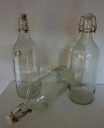 3x IKEA KORKEN flessen met beugelsluiting., Verzenden, Zo goed als nieuw