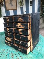 /brocante ladenkastje/frans ladenkastje/antiek ladenkastje, Ophalen of Verzenden