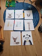 Desenio Kinderkamer Posters 30x40 - 8 stuks, Ophalen of Verzenden, Zo goed als nieuw, Wanddecoratie