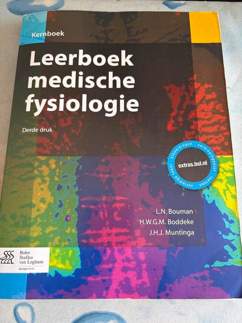 H.W.G.M. Boddeke - Leerboek medische fysiologie, Boeken, Wetenschap, Gelezen, Ophalen of Verzenden