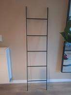Zwarte Metalen Kapstok Ladder, Huis en Inrichting, Woonaccessoires | Kapstokken, Overige typen, Ophalen of Verzenden, Zo goed als nieuw