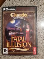 PC CD-ROM CLUEDO, FATAL ILLUSION, 3 STUKS, 1 speler, Ophalen of Verzenden, Zo goed als nieuw, Vanaf 3 jaar