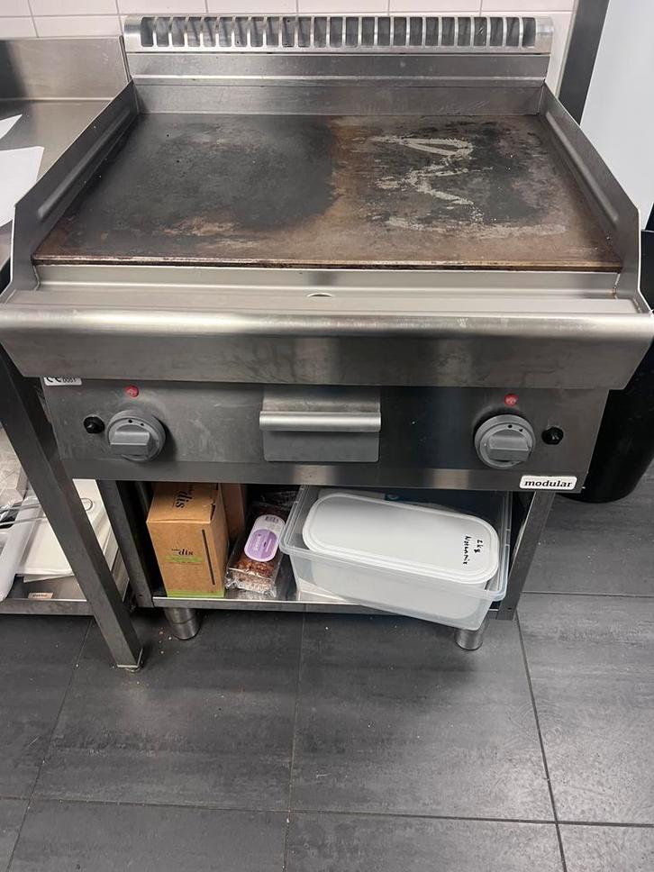 Modular Bakplaat, Frituur, Kookstel en tussenstuk., Zakelijke goederen, Horeca | Keukenapparatuur, Verzenden