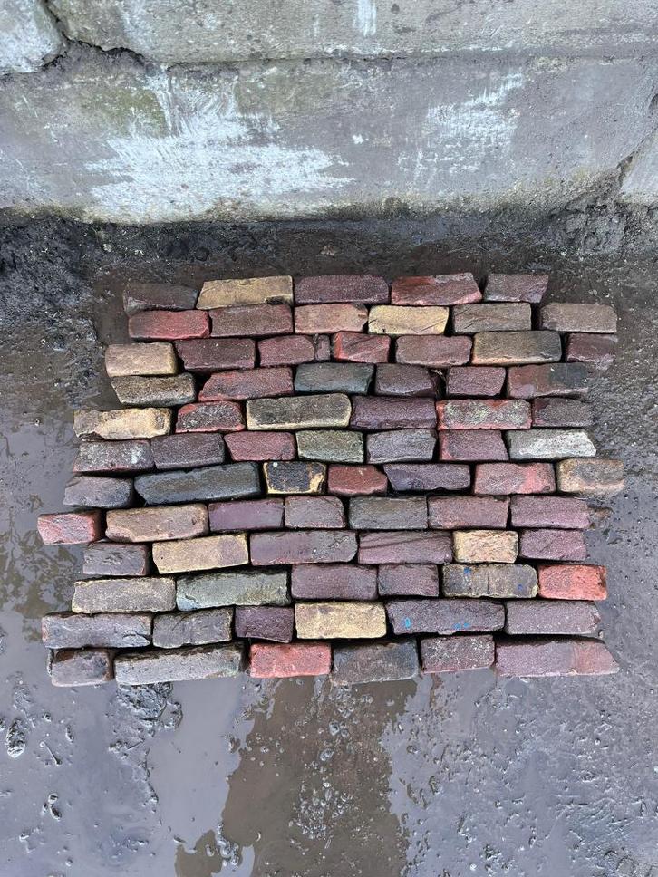 gebruikte oud gebakken halve waaltjes genuanceerd, Tuin en Terras, Tegels en Klinkers, Gebruikt, Klinkers, Ophalen of Verzenden