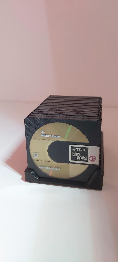 15x TDK MD RXG 60 Inclusief Opbergrek!, Audio, Tv en Foto, Walkmans, Discmans en Minidiscspelers, Minidisc-recorder, Ophalen of Verzenden
