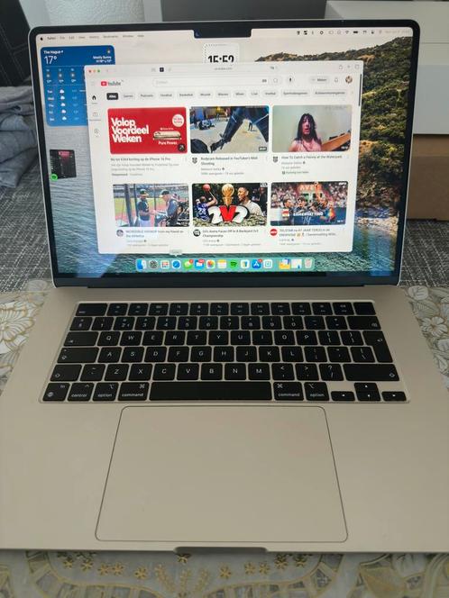 M3 15” Macbook Air 16GB RAM/256GB SSD 2024, Computers en Software, Apple Macbooks, Zo goed als nieuw, MacBook Air, 15 inch, 256 GB