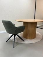 4x Groen - Luxe draaistoelen - Laatste sets, Huis en Inrichting, Stoelen, N, Overige kleuren, N, Nieuw
