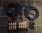 AV LINK 8-kanaals XLR Snake multiKabel Stageblock, Ophalen of Verzenden, Gebruikt