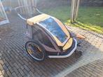 Croozer fietskar, 2 kinderen, Gebruikt, Opvouwbaar, Kinderkar, 40 tot 60 kg