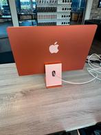 iMac 24 inch M1 (512GB / 8GB) - Oranje (2021), Ophalen, Zo goed als nieuw, Apple inc, Apple support