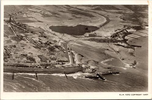 Walcheren 1946 - Dijkherstel bij West-Capelle, Verzamelen, Ansichtkaarten | Nederland, Gelopen, Zeeland, 1940 tot 1960, Verzenden