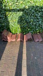 Dakpannen. Sneldekkers bruin/rood reservepannen, Doe-het-zelf en Verbouw, Dakpannen en Dakbedekking, Ophalen, Steen of Klei, Minder dan 5 m²