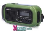 DAB+ / FM, Noodradio, Handslinger, Solar Powered, USB Gevoed, Nedis, Nieuw, Info@marbeco.nl, Radio