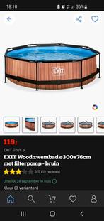 zwembad 3 meter koopje! met 2 pompen, Tuin en Terras, Ophalen, Zo goed als nieuw, Opzetzwembad, Rechthoekig