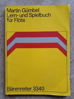 Martin Gümbel Lern-und Spielbuch Für Flöte, Klassiek, Les of Cursus, Dwarsfluit of Piccolo, Ophalen of Verzenden