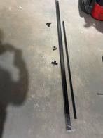 Alu Koker 20x20 Zwart Gecoat + Koppelingen, Doe-het-zelf en Verbouw, Ophalen, Nieuw, Aluminium