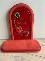 GENUINE ROLEX WATCH DEALER SHOP WINDOW DISPLAY STAND LEATHER, Ophalen of Verzenden, Gebruikt, Gebruiksvoorwerp