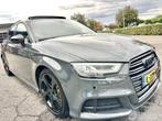 Schadeauto Audi A3 S3 1.5 Tfsi 150pk CoD Ultra S Tronic 2018, Auto's, Audi, 1498 cc, Zwart, Leder en Stof, 650 kg