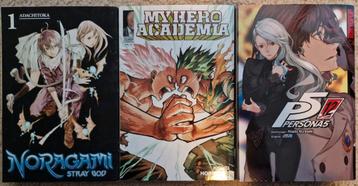 Manga's (2x engels, 1x duits) beschikbaar voor biedingen