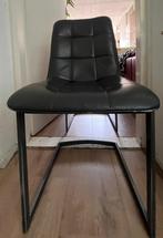 Henders & Hazel stoel leer - donkergrijs, Gebruikt, Twee, Grijs, Ophalen