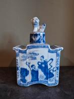 Antieke chinese Tea Caddie met unieke voorstelling, Ophalen of Verzenden