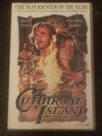 Cutthroat island - Geena Davis (VHS), Ophalen of Verzenden, Zo goed als nieuw, Actie en Avontuur